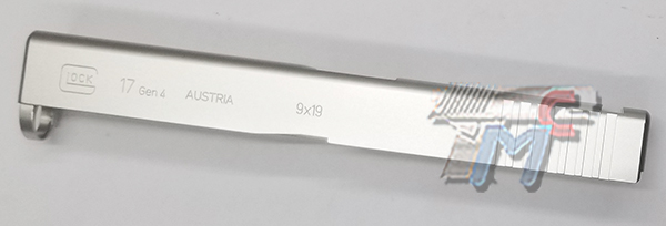 Guarder 9mm Aluminum CNC Slide for Marui G17 Gen.4 (SV) - Click Image to Close